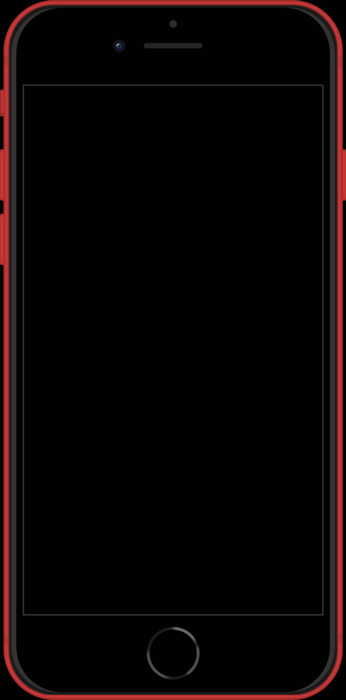 iPhone 8 Đỏ Mặt Trước Hình nền