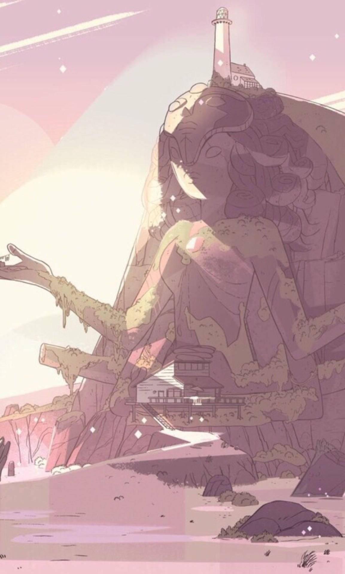 iPhone Hồng Thẩm Mỹ Steven Universe Hình nền