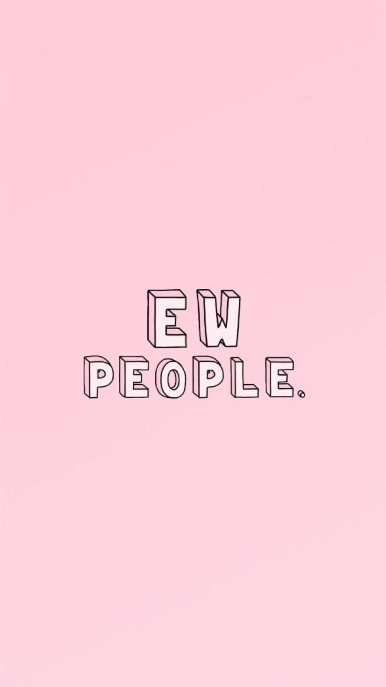 iPhone Hồng Thẩm Mỹ EW People Hình nền