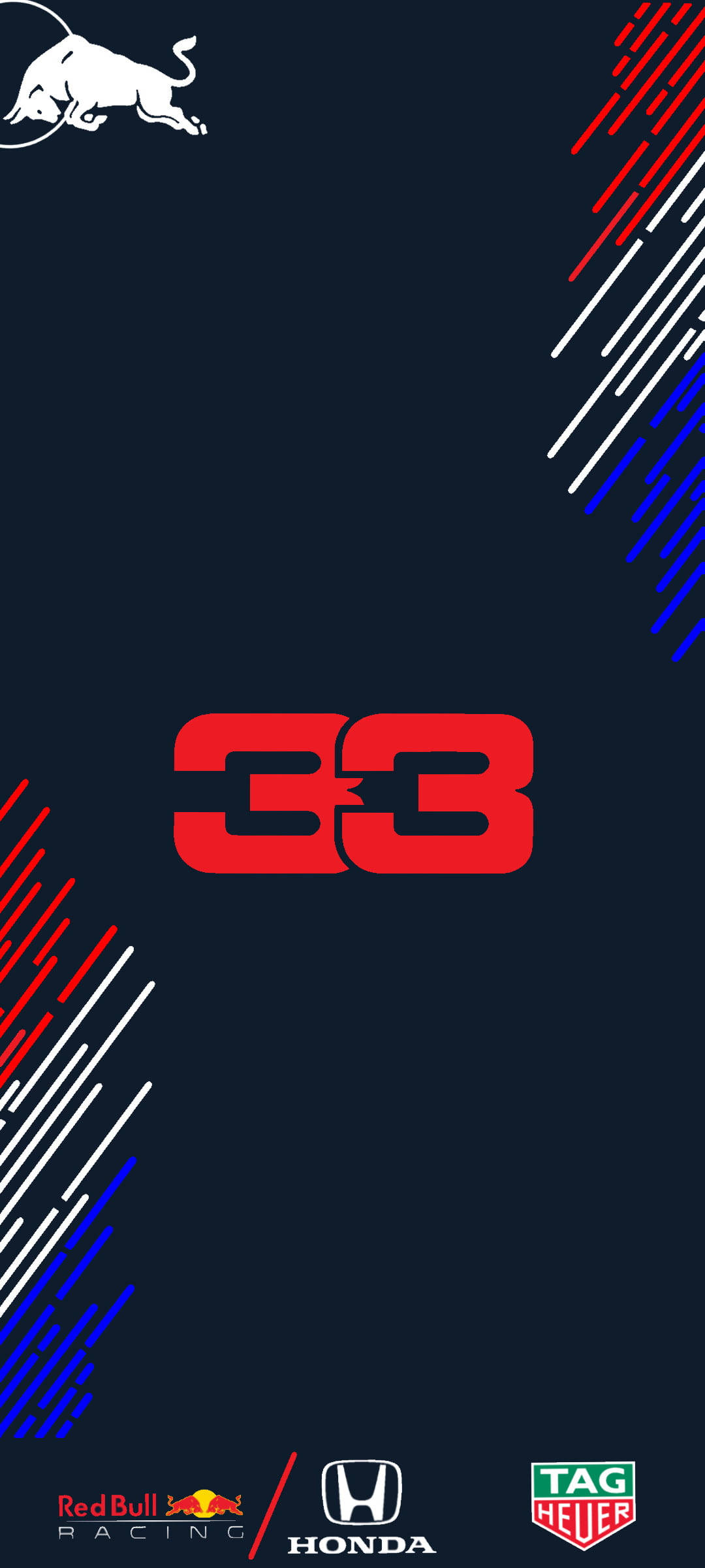 iPhone Số 33 Max Verstappen F1 Hình nền