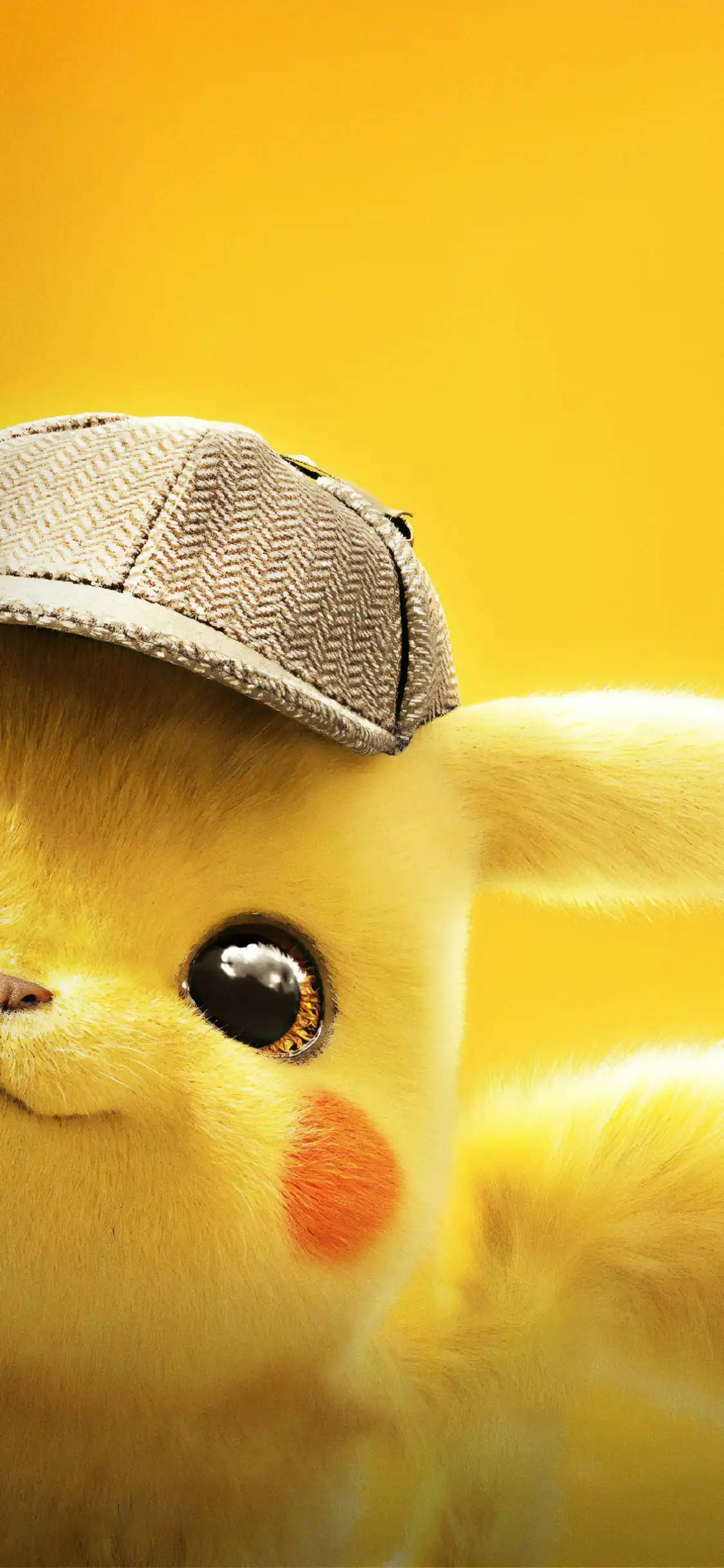 iPhone Thám Tử Pikachu đang nhìn trộm Hình nền
