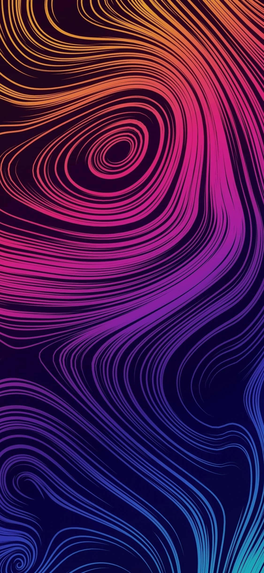 iPhone X Abstract Swirls Hình nền