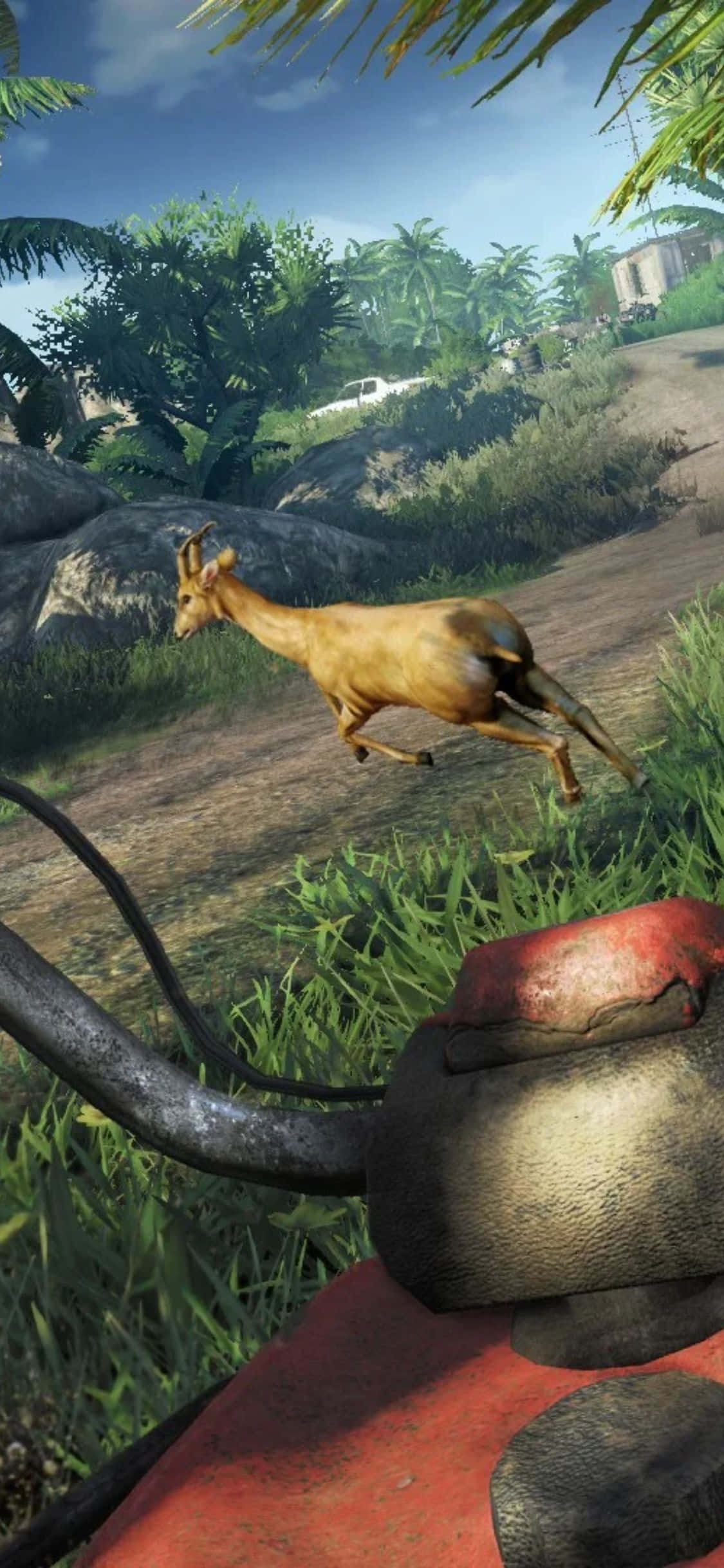 iPhone X Far Cry 3 Nền Hươu Chạy Hình nền