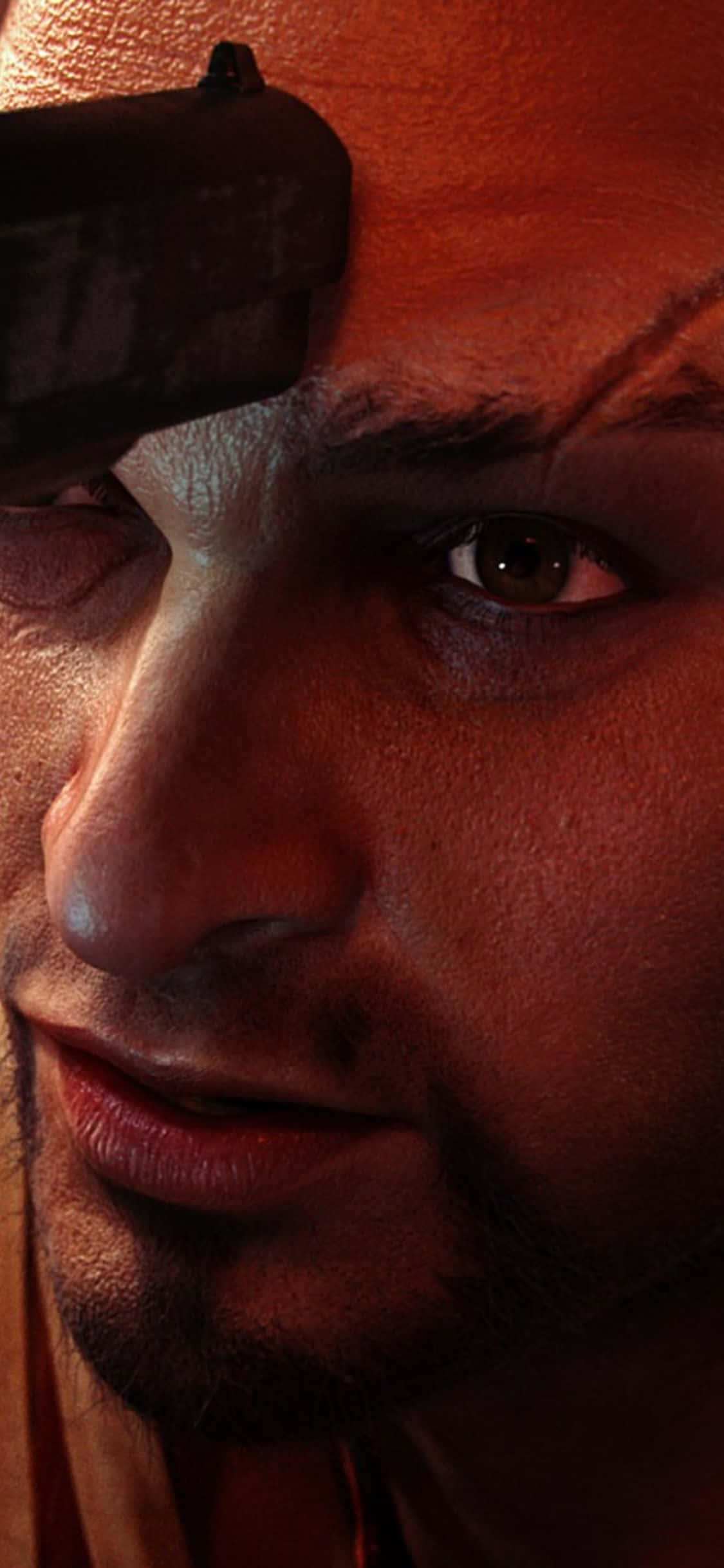 iPhone X Far Cry 3 Nền Vaas Montenegro Cầm Súng Hình nền