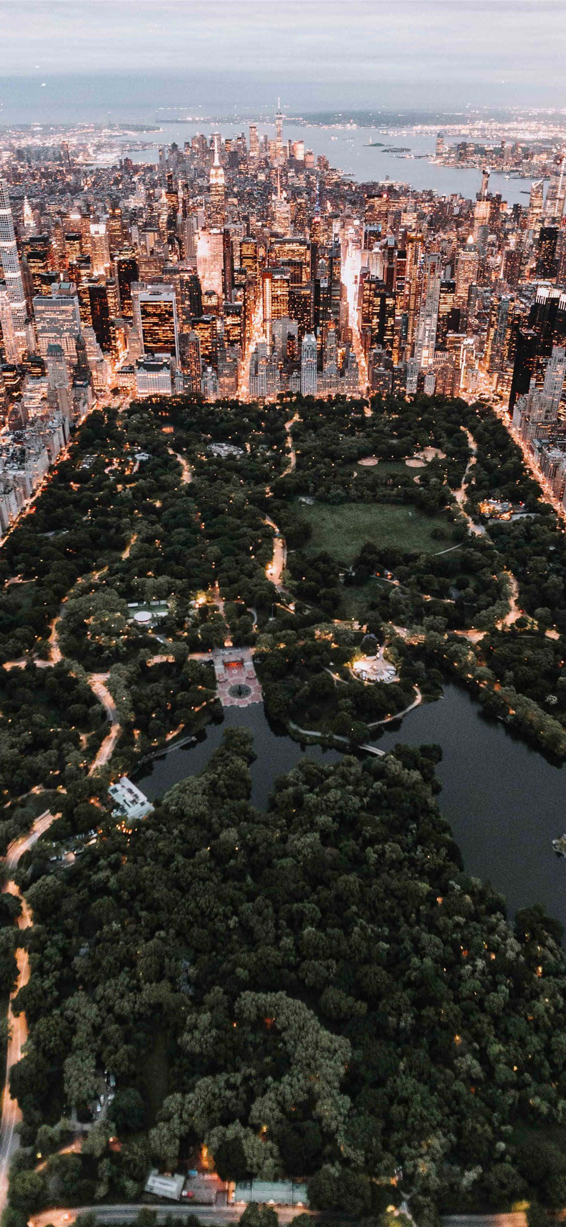 iPhone X giữa lòng New York Hình nền