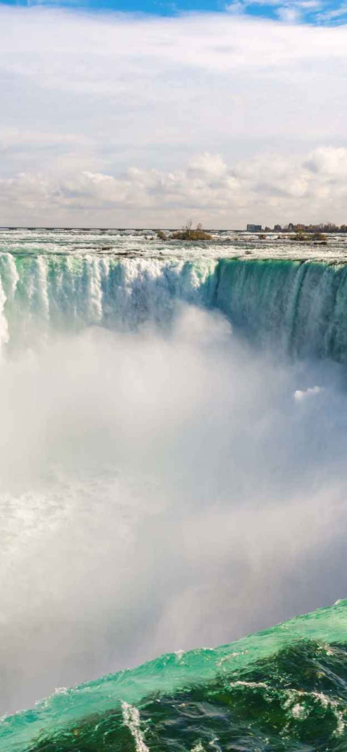 Hình nền iPhone X Điểm Đến Thác Niagara Hình nền