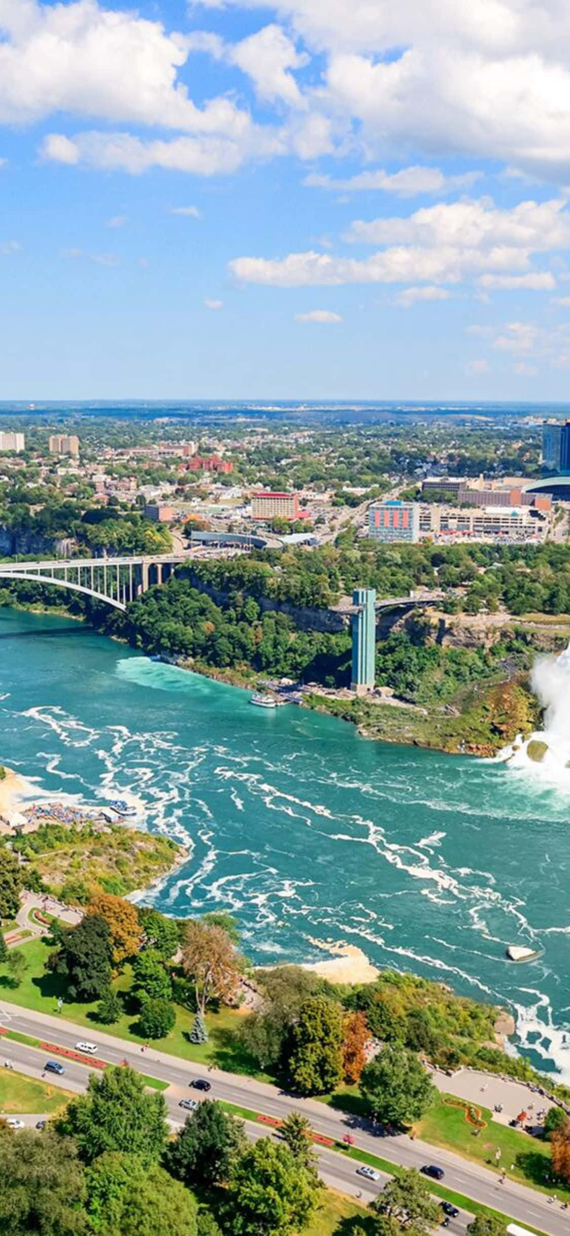 iPhone X nền sông thác Niagara Hình nền