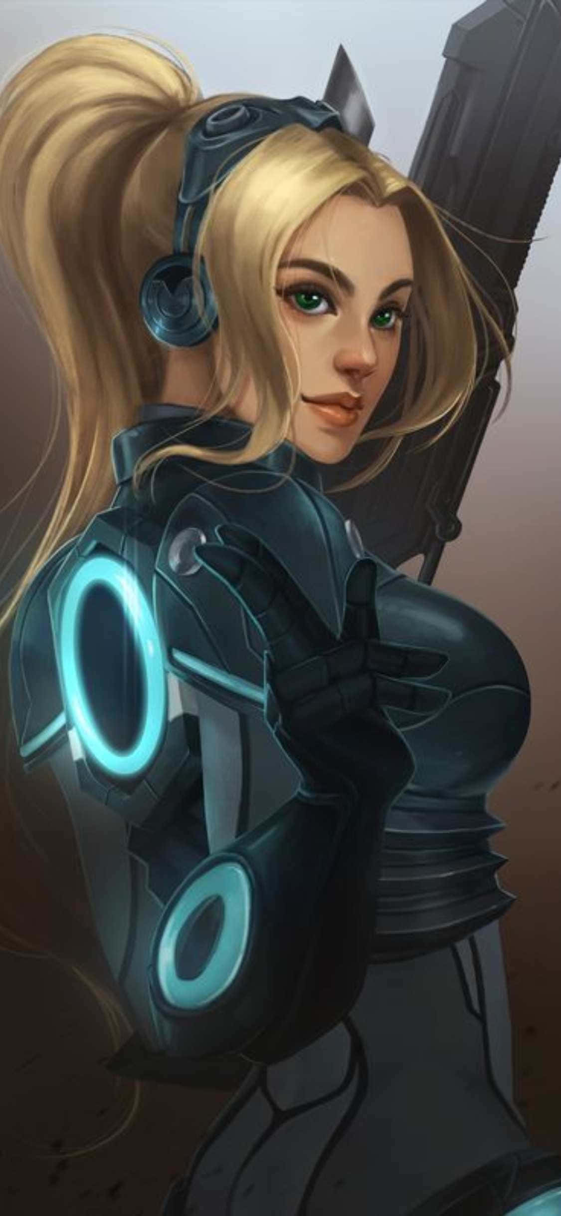 Hình nền iPhone X Starcraft Ii Nova Terra Hình nền