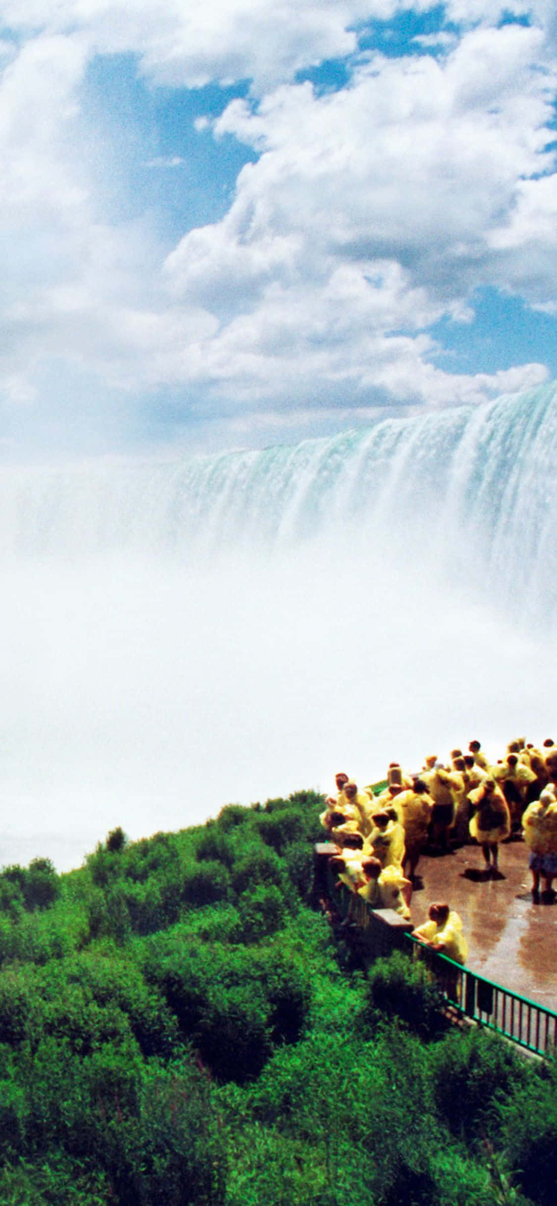 iPhone X Niagara Falls Bầu trời Nền Hình nền