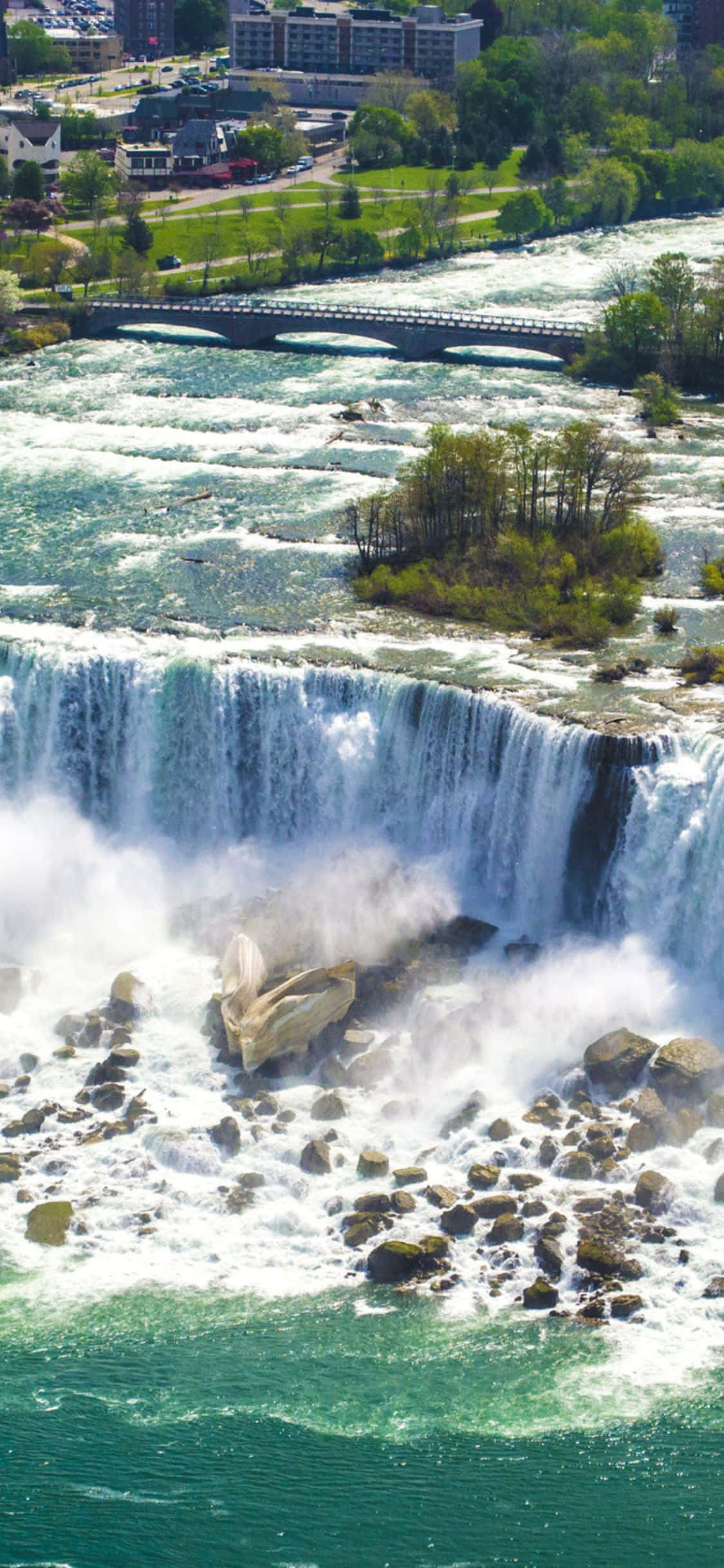 Hình nền iPhone X Thác Niagara Canada Hình nền