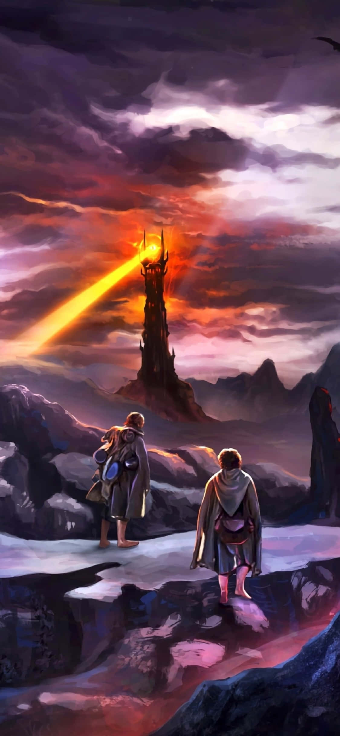 iPhone X Shadow Of Mordor Hình Nền Barad-dûr Hình nền