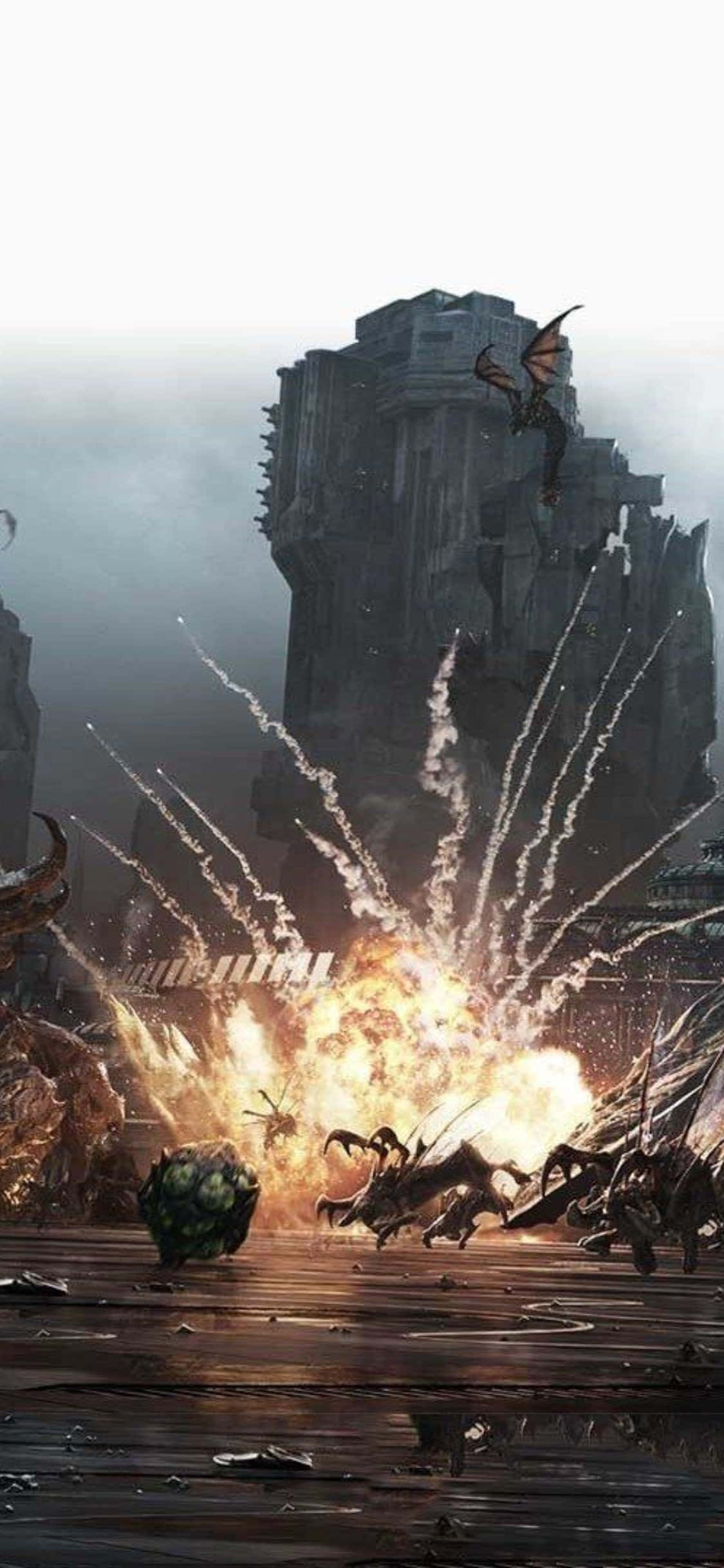 iPhone X Starcraft II Nền Zerg Hình nền