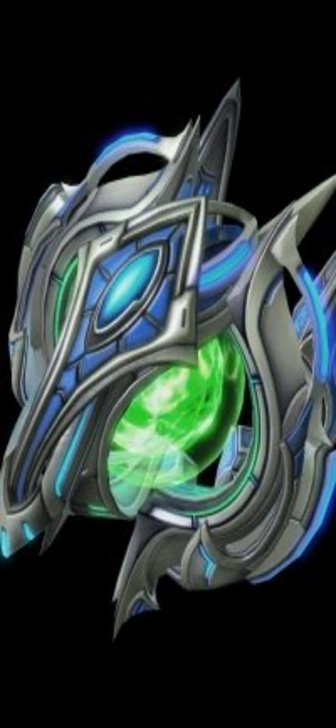 iPhone X Starcraft II Nền Xanh Lõi Hình nền