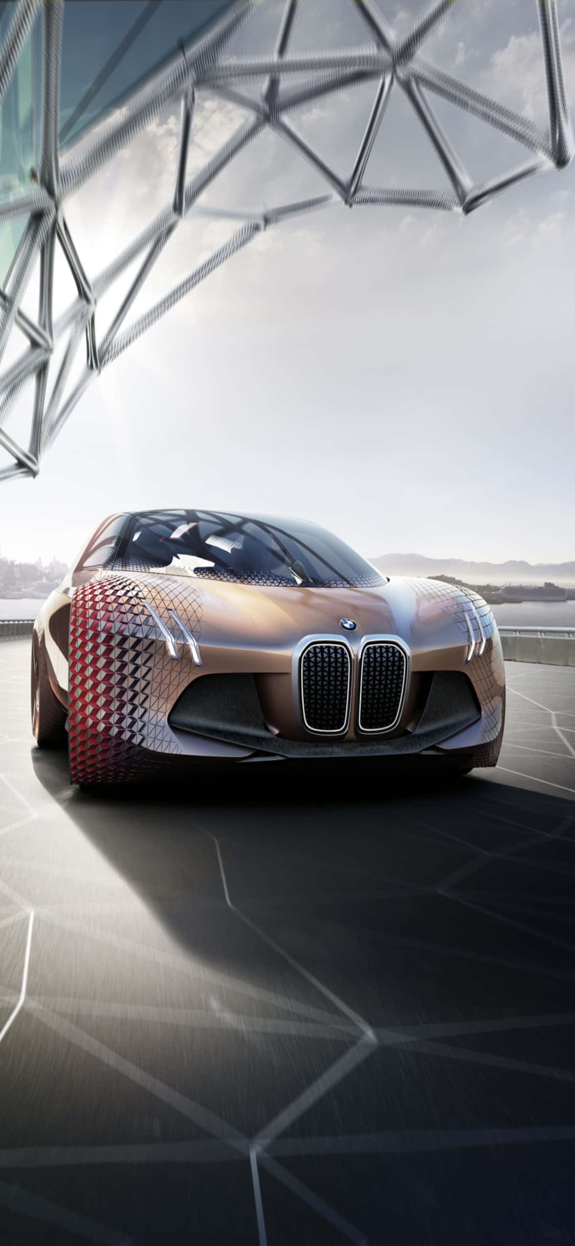 iPhone X với BMW ở phía sau là hình ảnh hoàn hảo của sự xa hoa và cuộc sống xa hoa. Hình nền