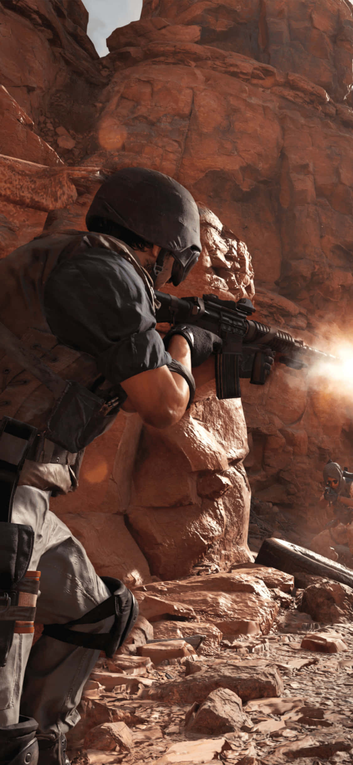 iPhone Xs Call Of Duty Black Ops Cold War Nền Sa Mạc Hình nền