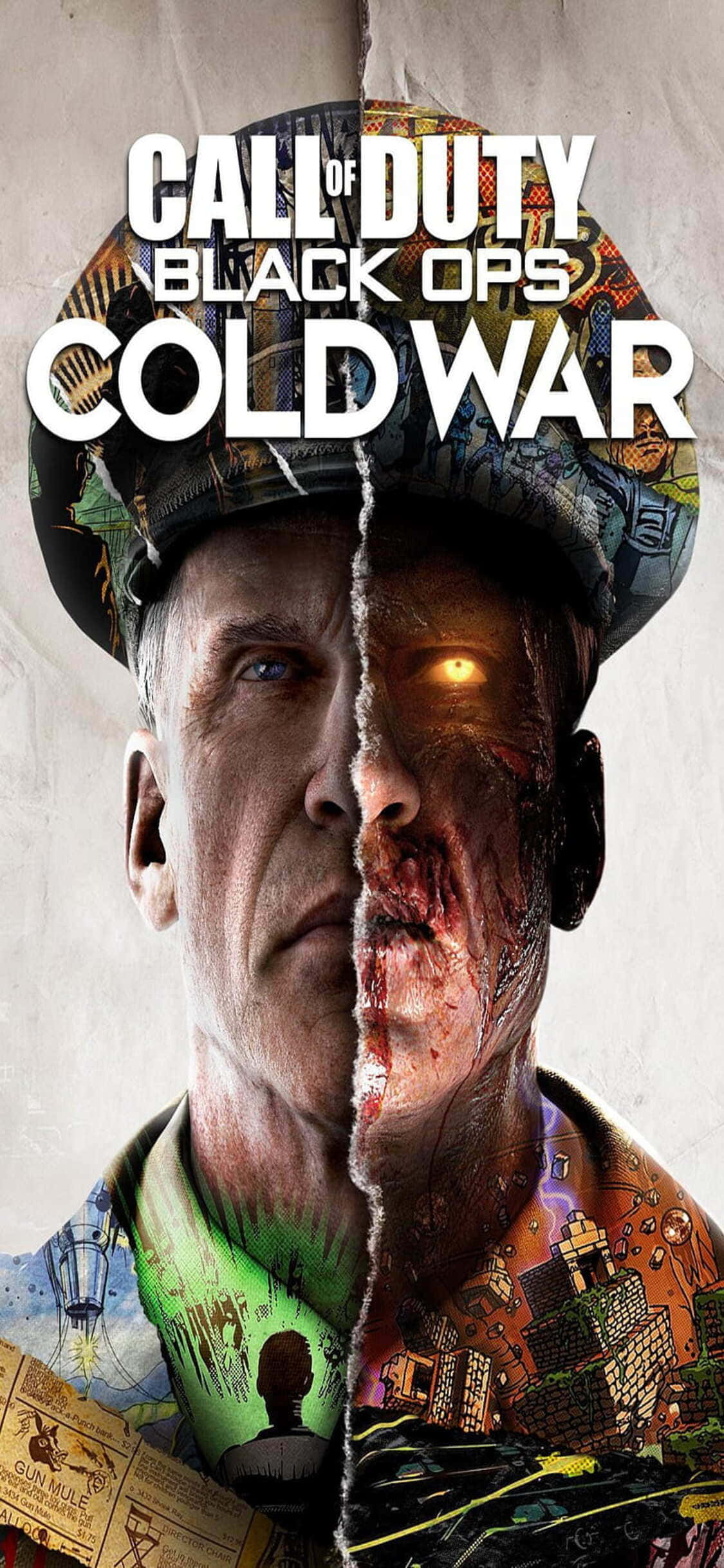iPhone Xs Call Of Duty Black Ops Cold War Nghệ Thuật Zombie Nền Hình nền