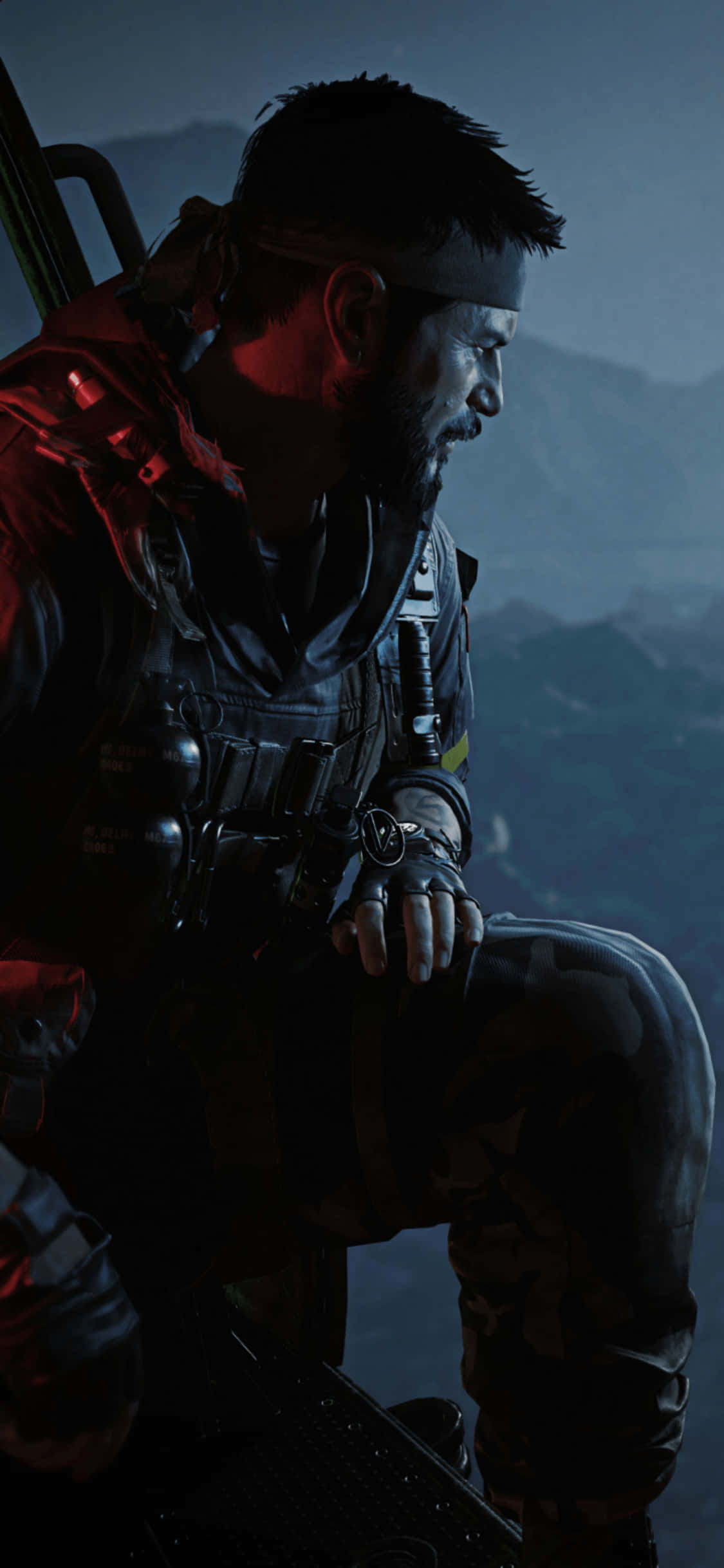 iPhone Xs Call Of Duty Black Ops Cold War Woods Chopper Background Hình nền