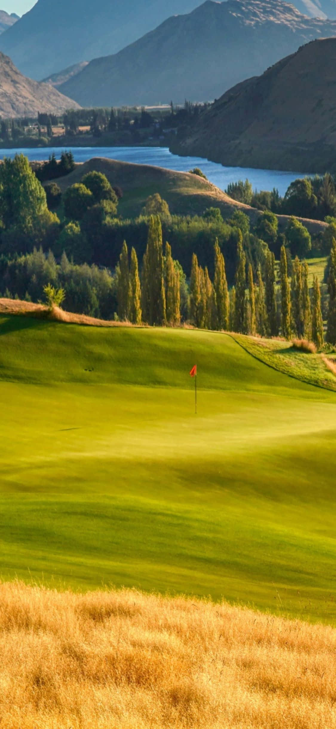 iPhone Xs Golf Nền Sân Golf The Hills Hình nền
