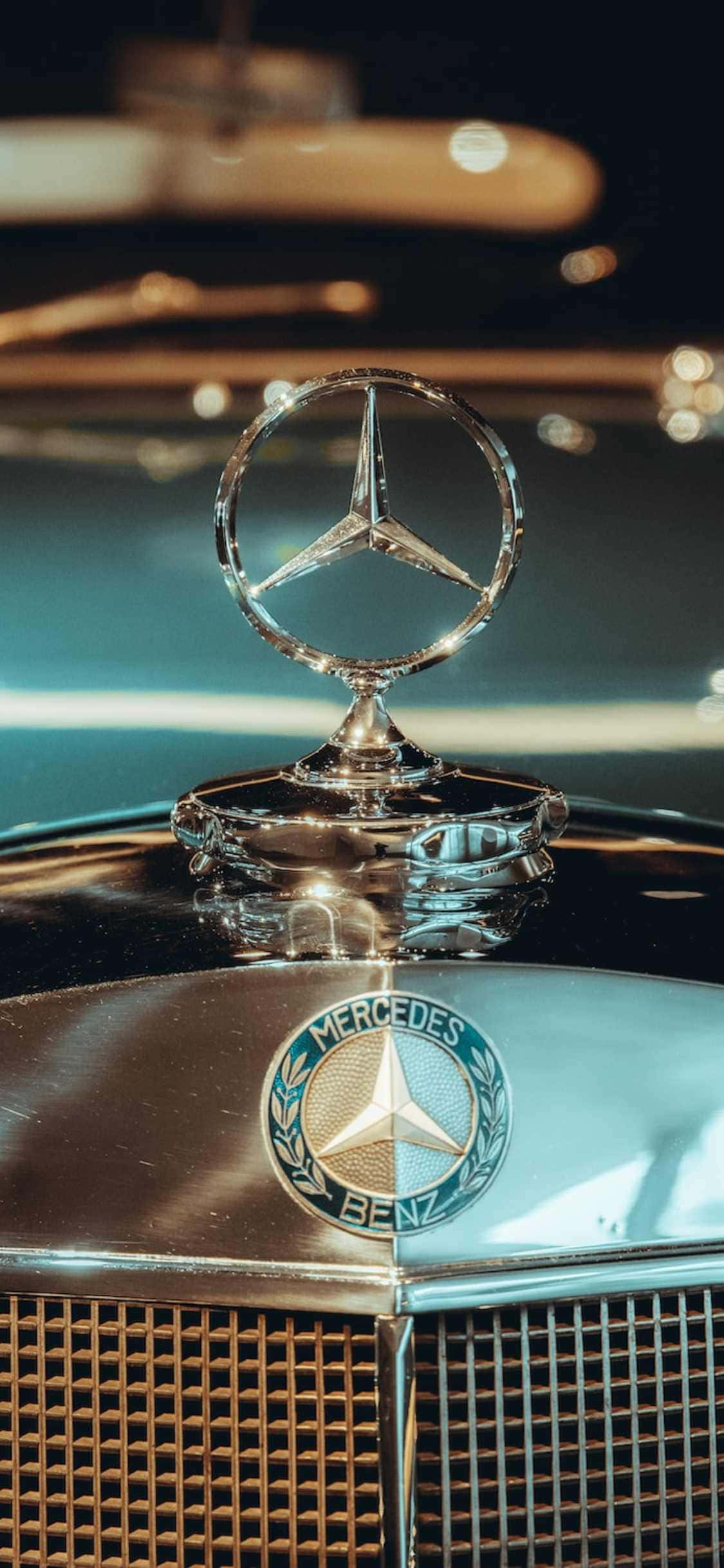 iPhone Xs Hình Nền Mercedes Xám Mercedes-Benz 500K Hình nền
