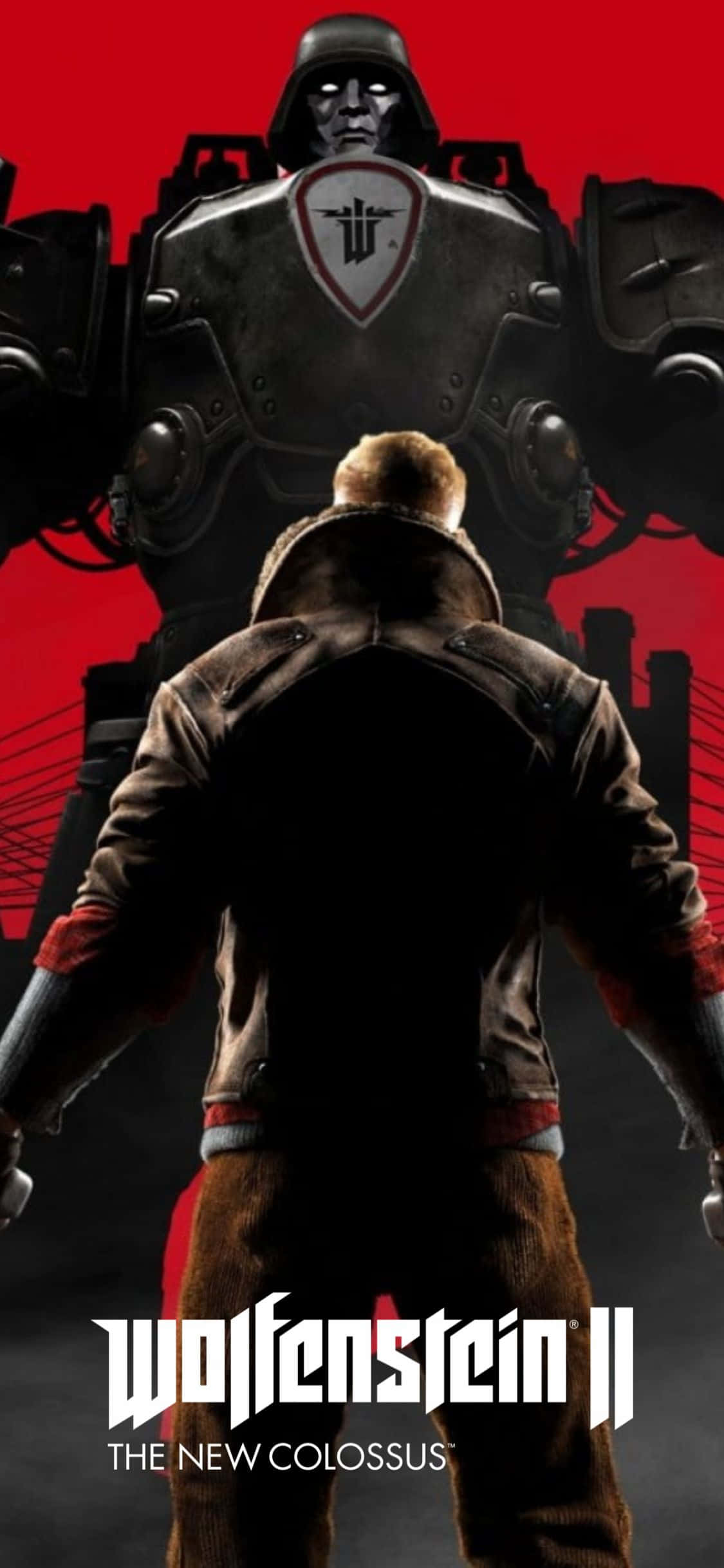 iPhone Xs Hình Nền Wolfenstein II Đối Đầu Hình nền