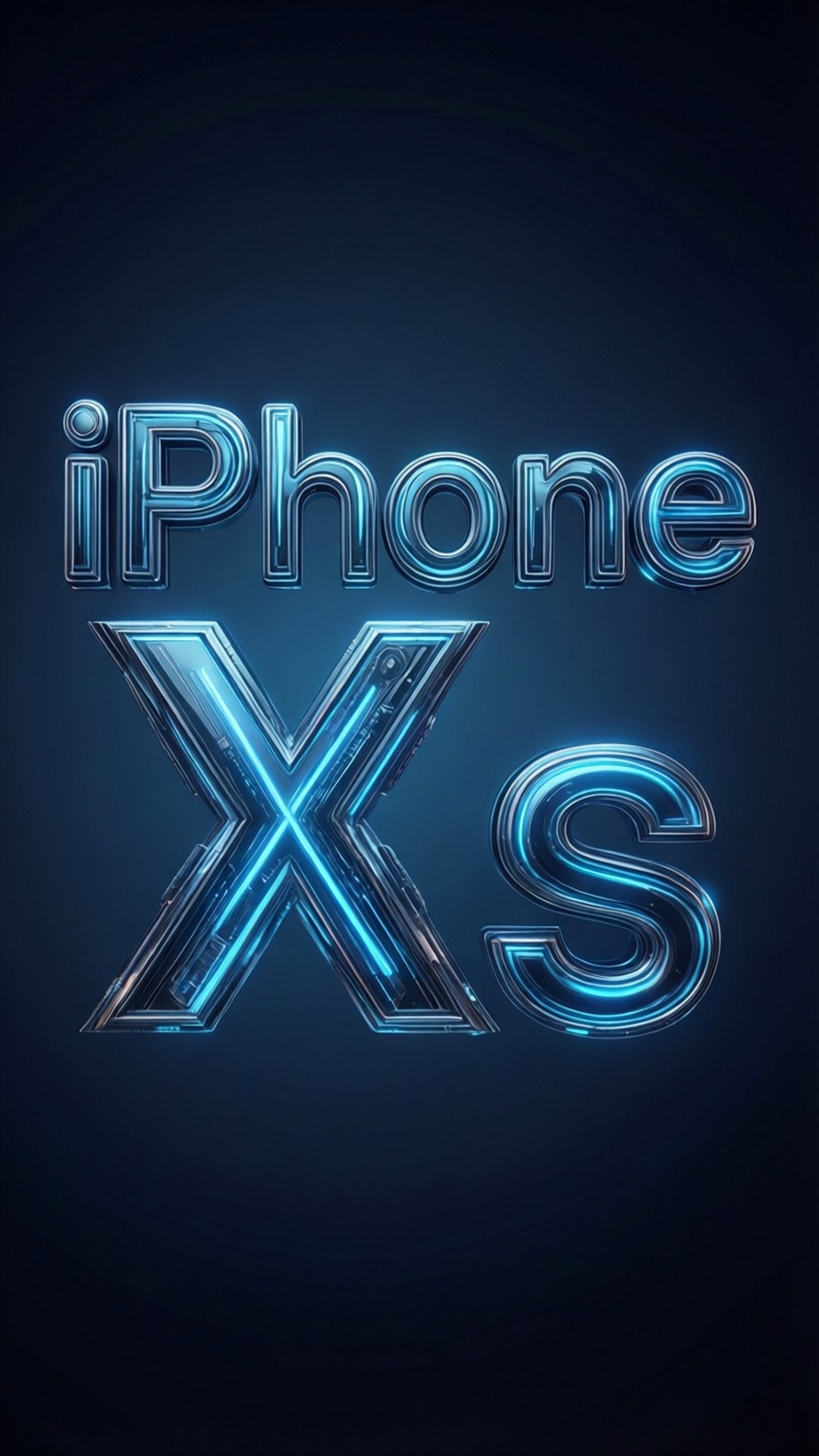 iPhone Xs Kiểu Chữ Hình nền