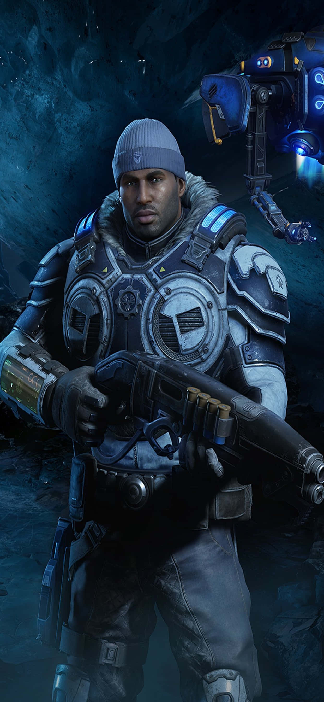 Nền iPhone XS Max Gears Of War 5 Del Walker Hình nền