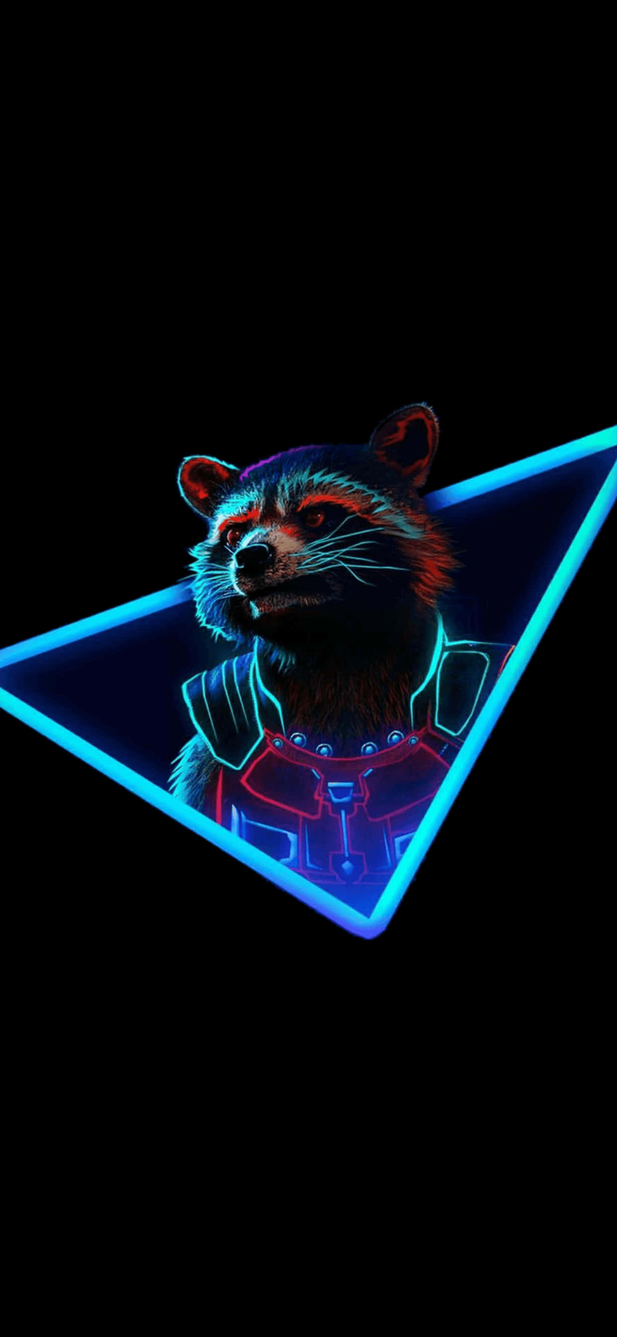 Hình nền iPhone XS Max Marvel Chú Gấu Mèo Rocket Hình nền