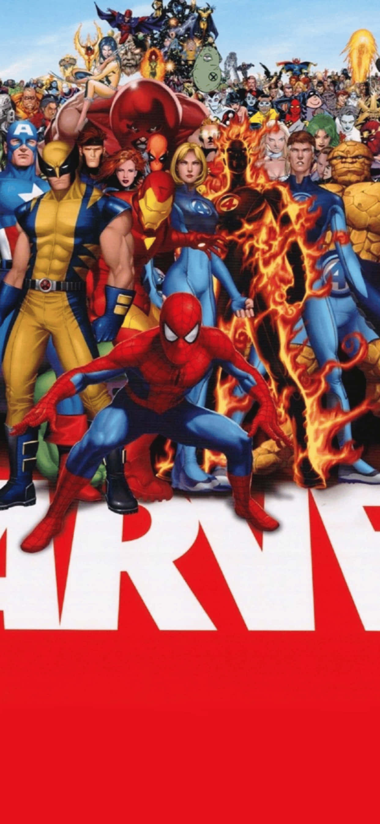 iPhone XS Max Nền Siêu Anh Hùng Marvel Hình nền