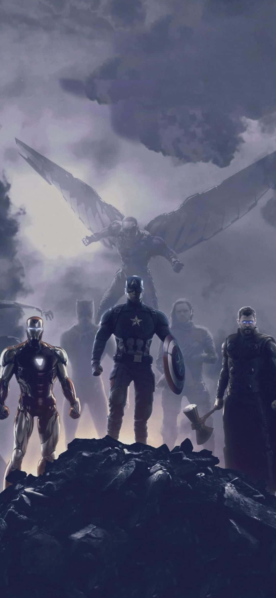 iPhone XS Nền Avengers Endgame Cảnh Phim Hình nền