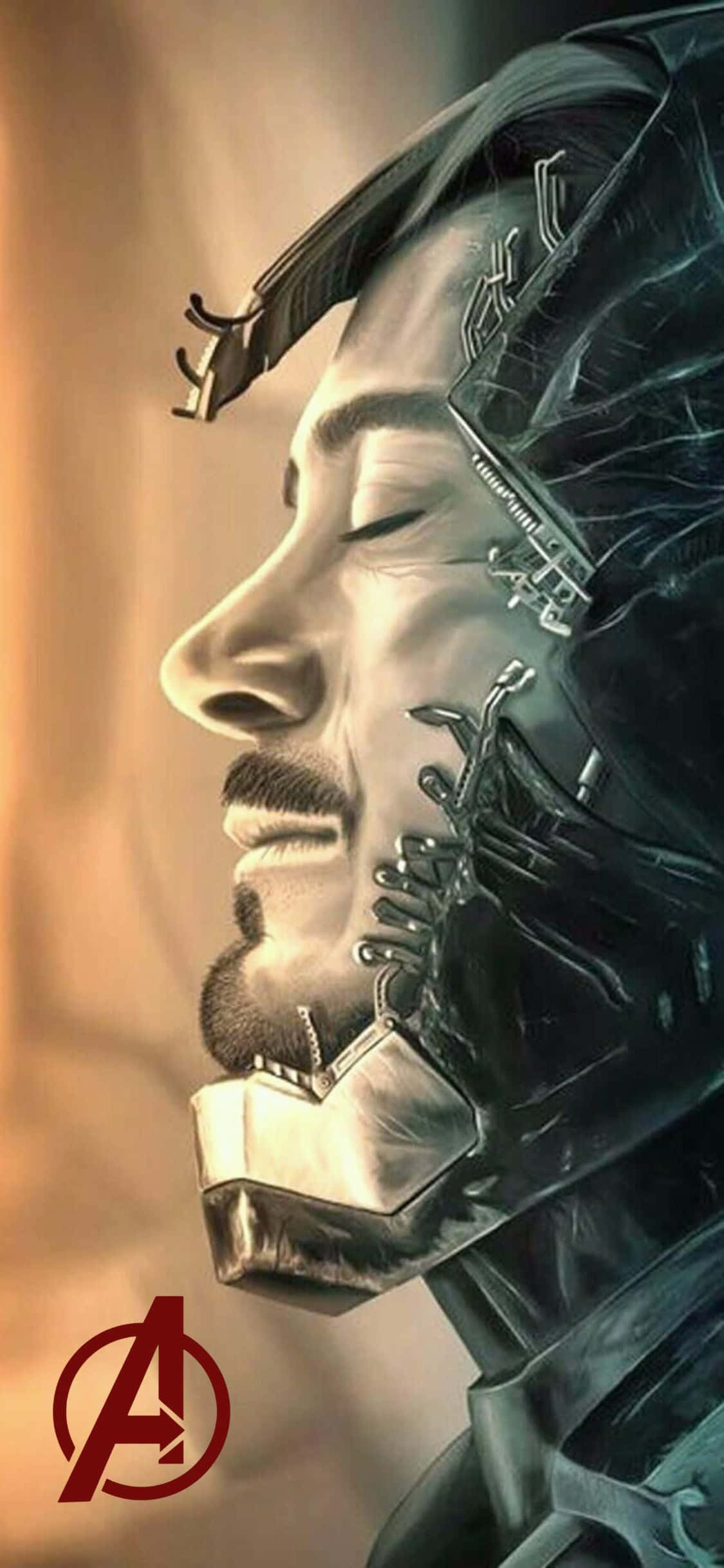 iPhone XS Nền Avengers Tony Stark Nghỉ Ngơi Hình nền