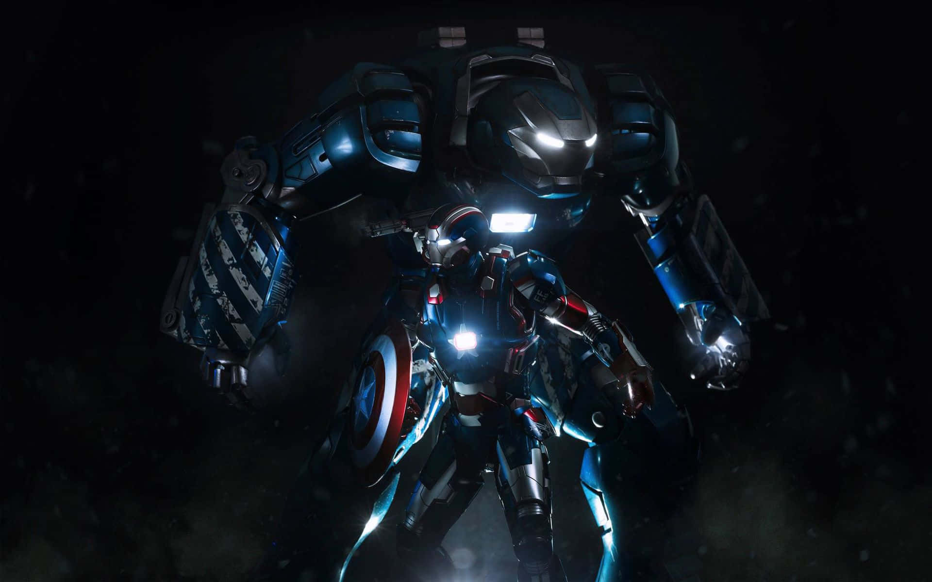 Iron Man trong bộ giáp Hulkbuster Hình nền
