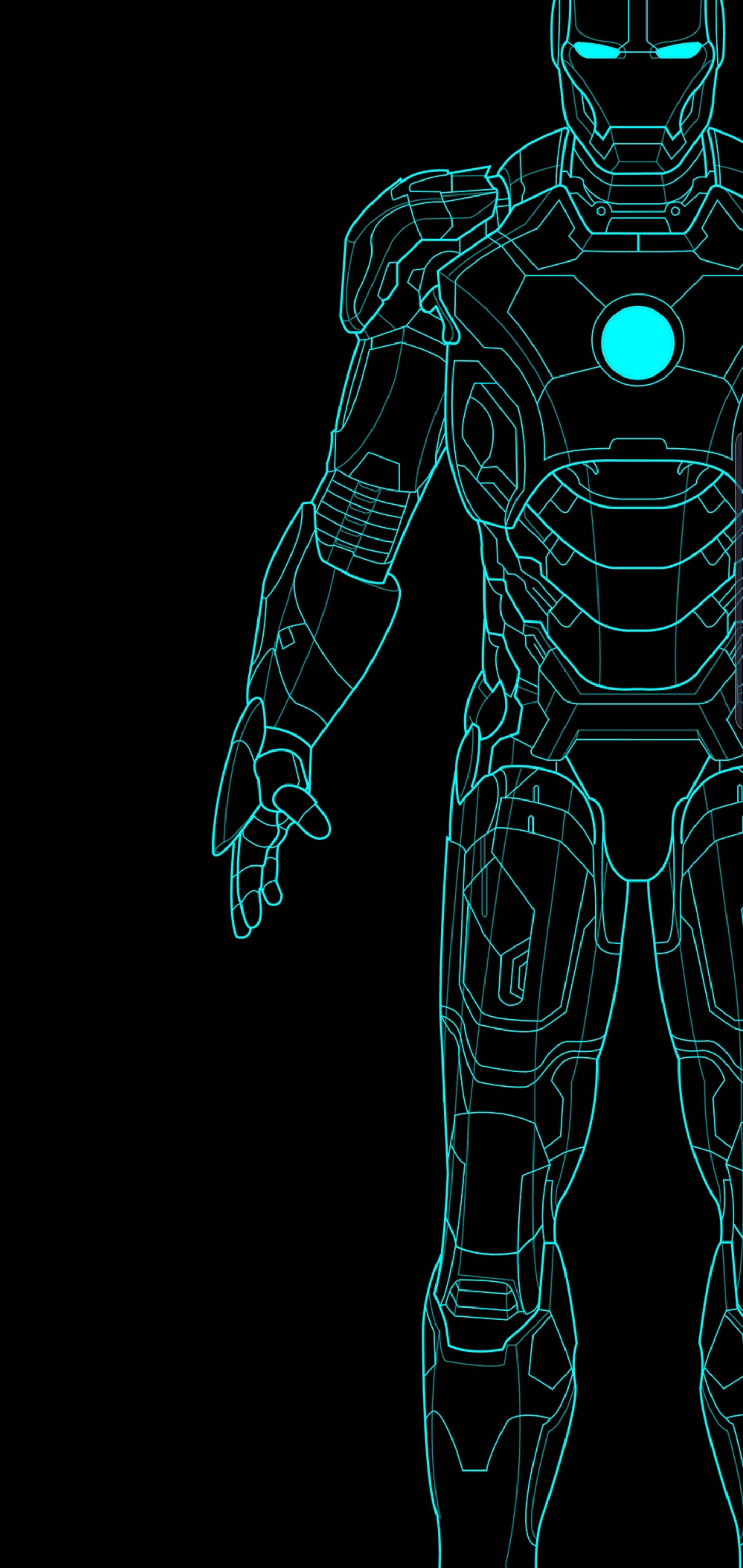 Ironman Xanh S10+ Hình nền