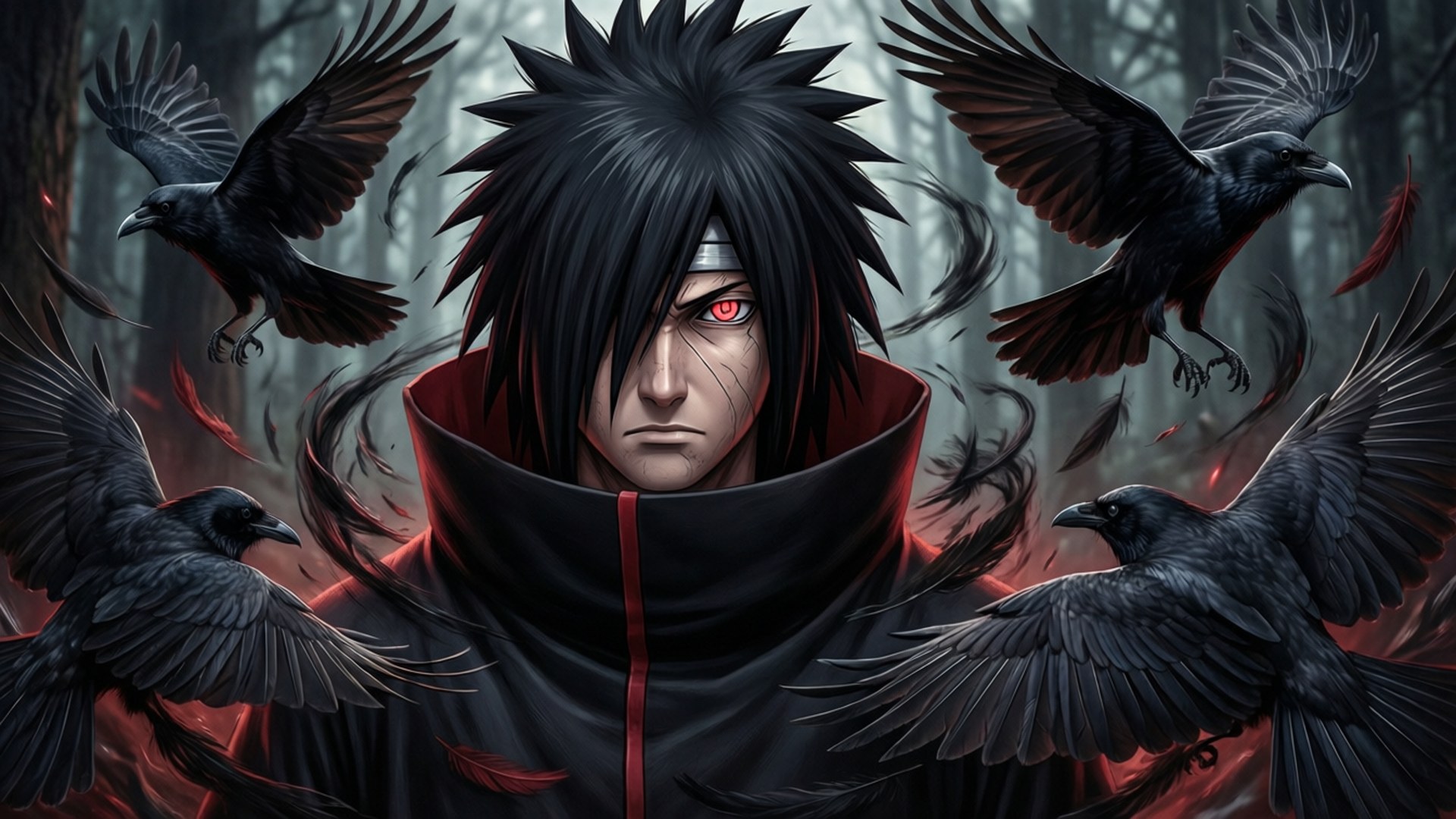 Itachi của Quạ Hình nền