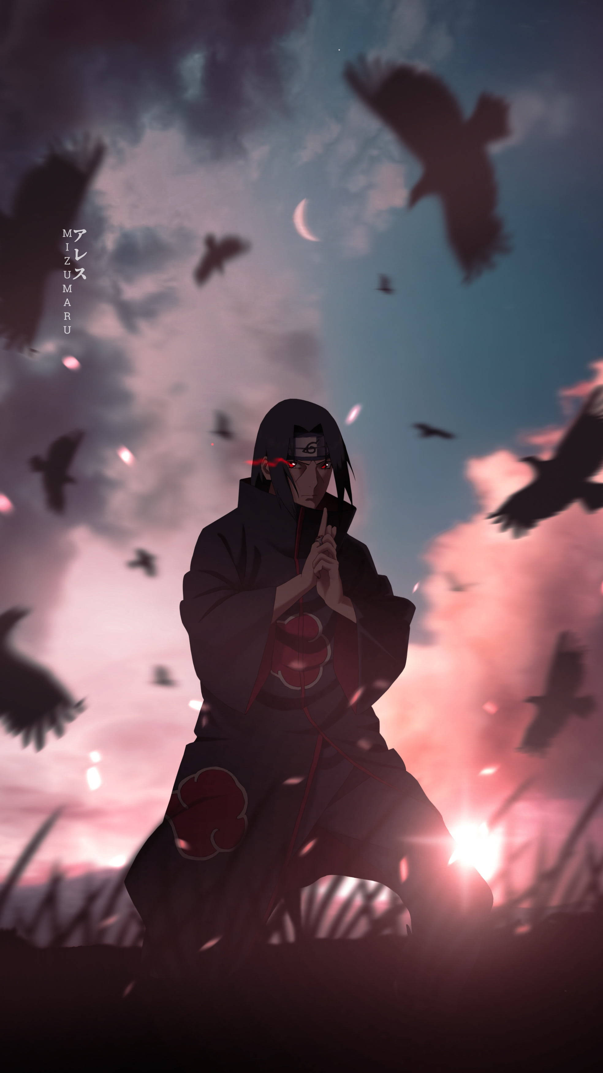 Itachi Naruto Điện Thoại 4K Hình nền