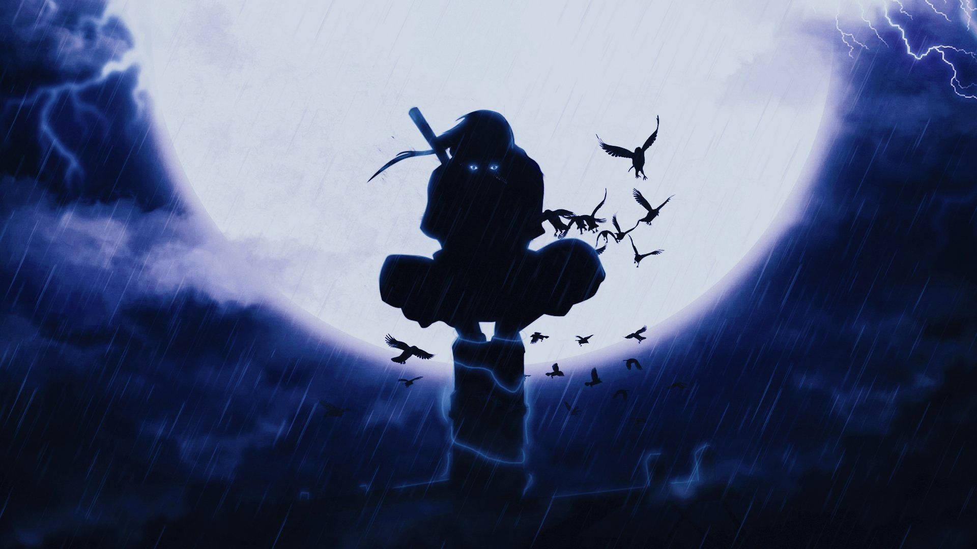 Itachi Uchiha - Kẻ Thống Trị Bóng Đêm Hình nền