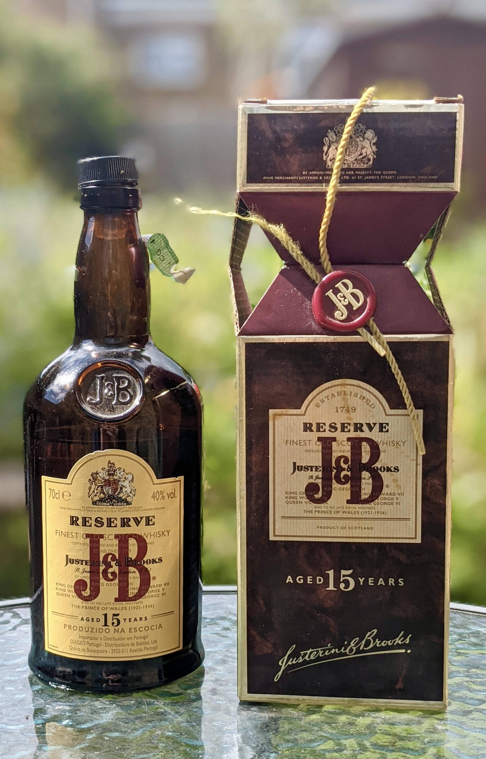 J&B Reserve Ủ 15 Năm Hình nền