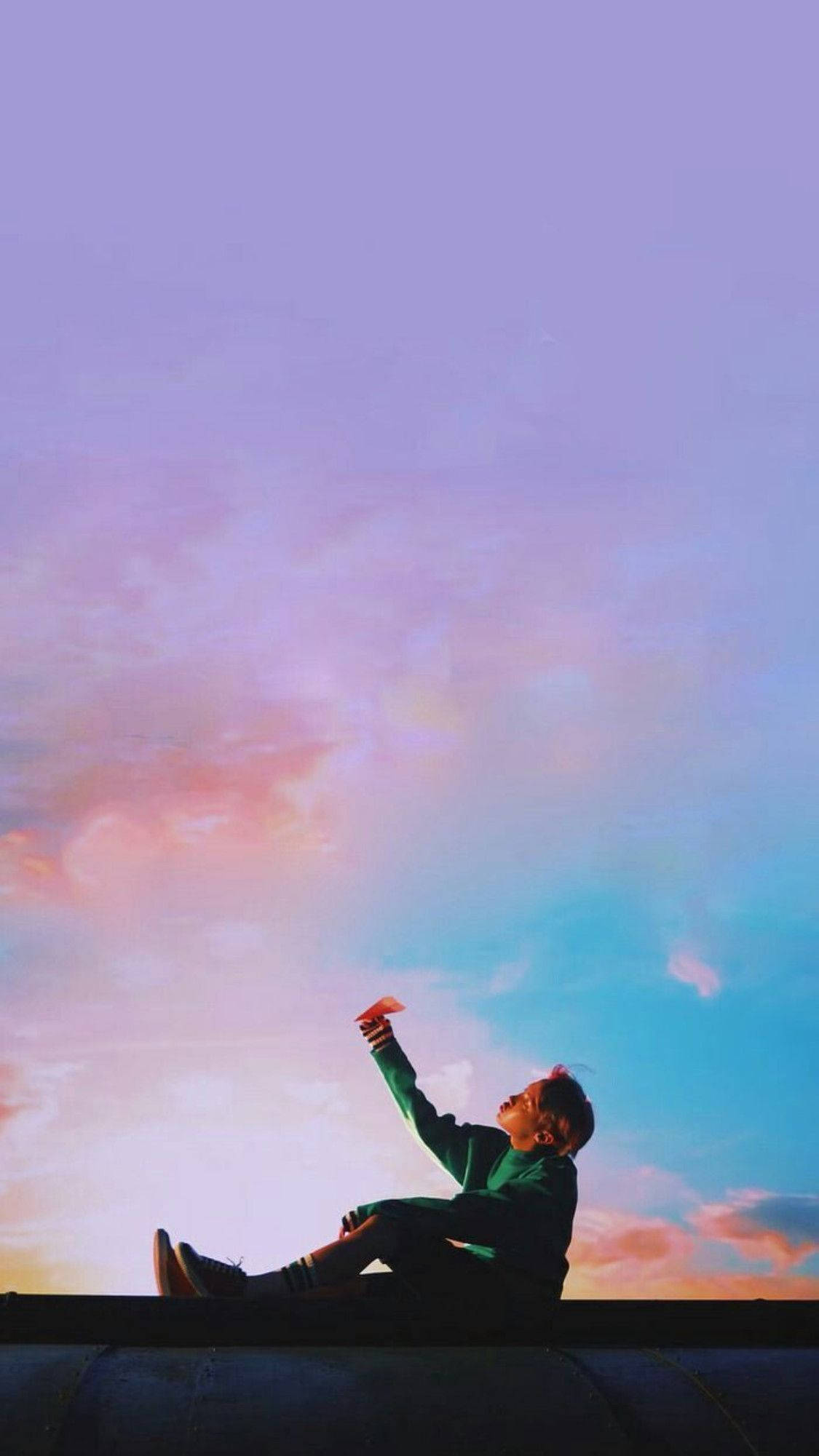 J-hope BTS giấy máy bay thẩm mỹ Hình nền