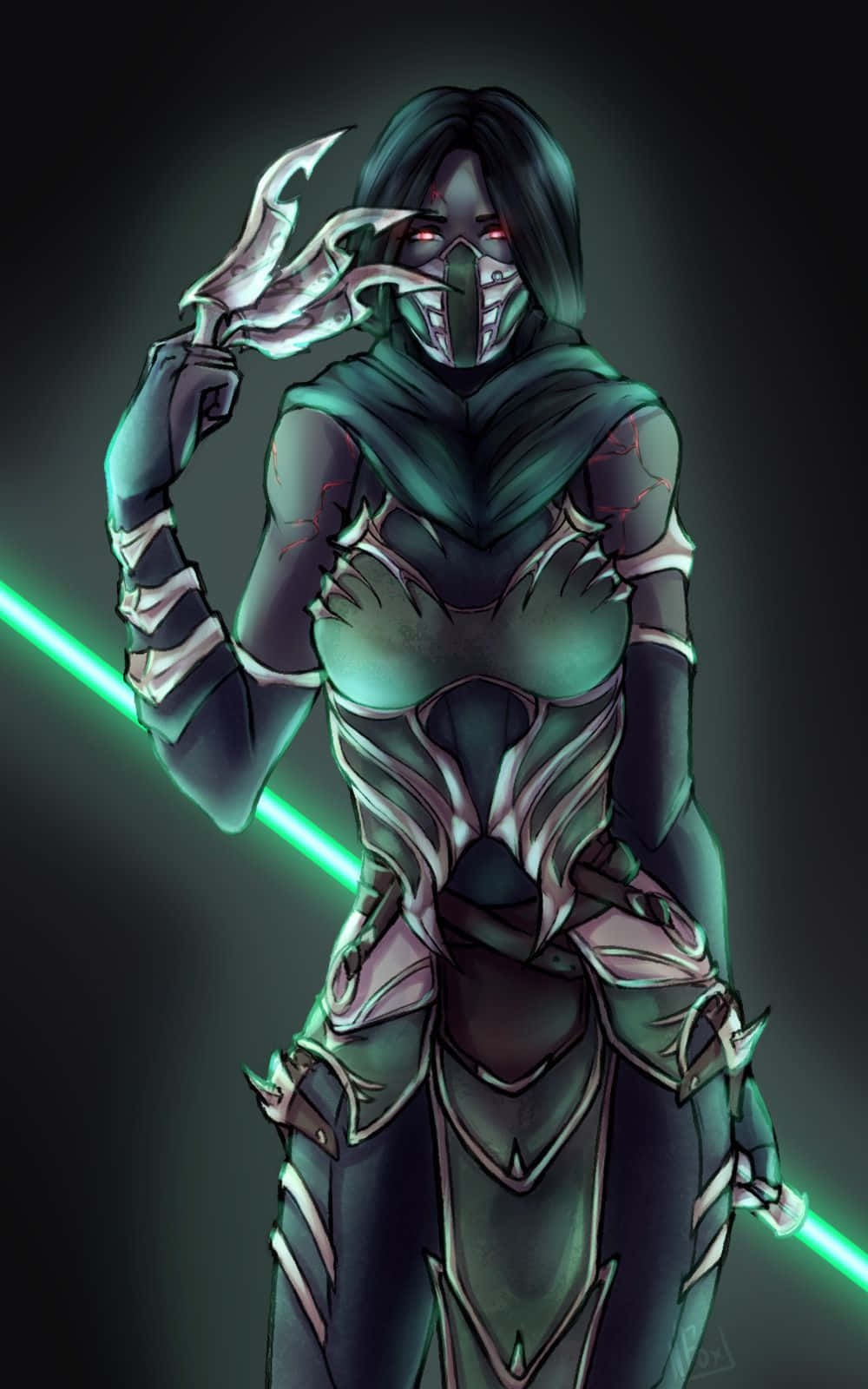 Jade Phô Diễn Sự Hiện Diện Chết Chóc Trong Mortal Kombat Hình nền