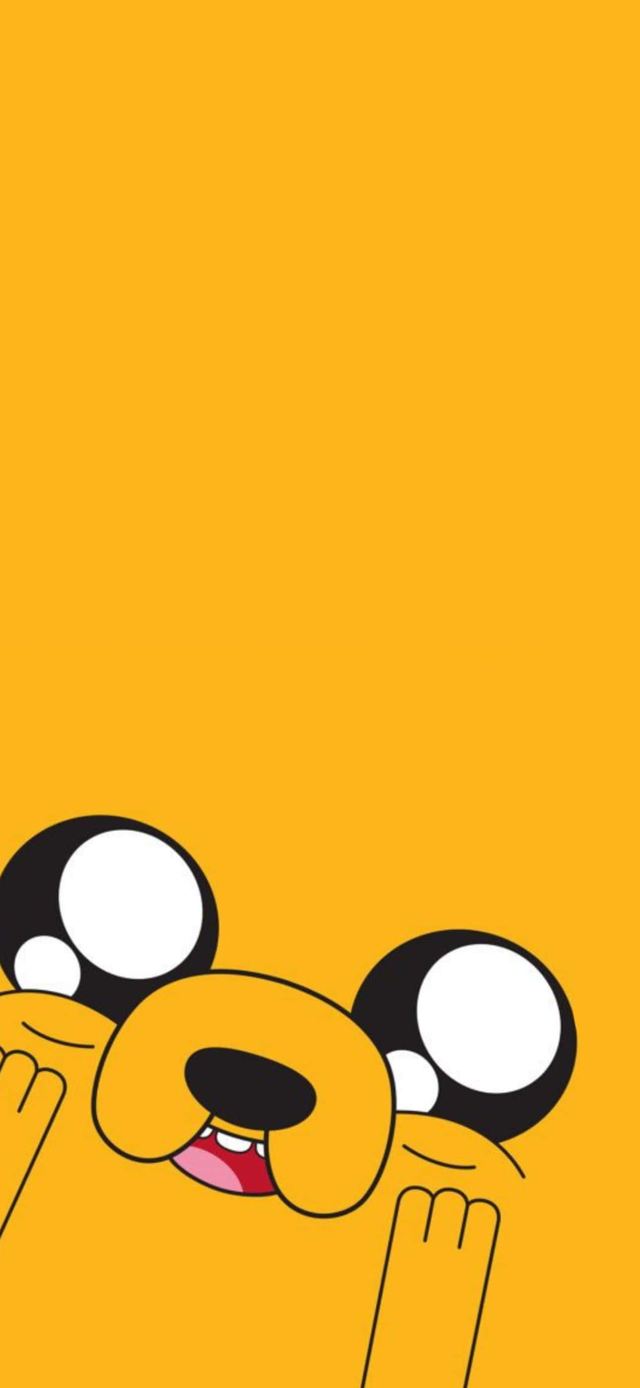 Jake the Dog phong cách thẩm mỹ cho iPhone Hình nền