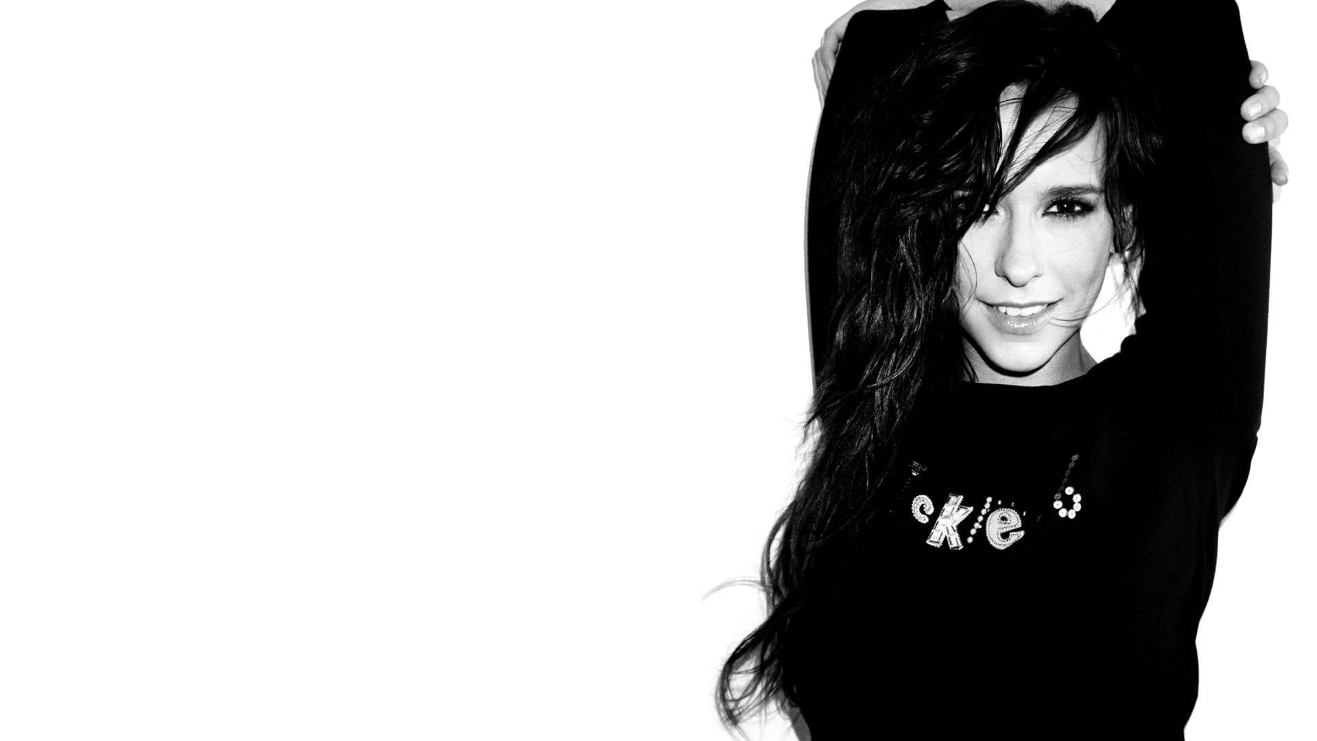 Jennifer Love Hewitt Dễ Thương Trong Trang Phục Đen Hình nền