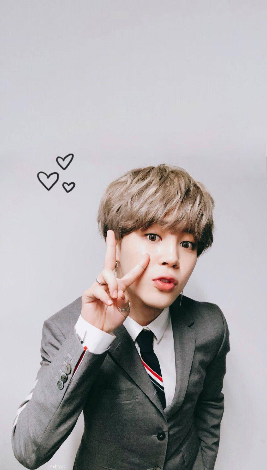 Jimin BTS Dễ Thương Trong Đồng Phục Hình nền