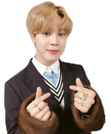 Jimin cử chỉ trái tim bằng tay Hình nền