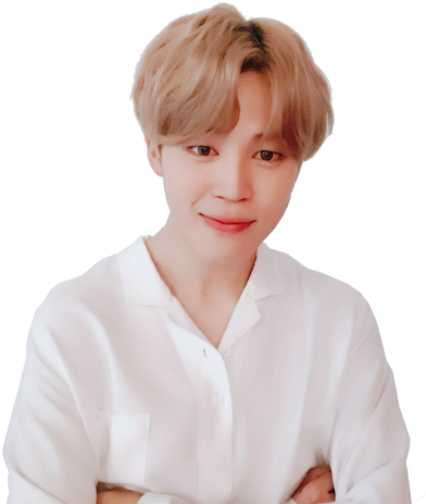 Jimin mỉm cười trong áo sơ mi trắng Hình nền