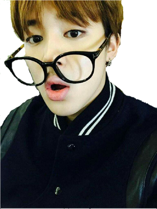 Jimin ngạc nhiên với cặp kính Hình nền