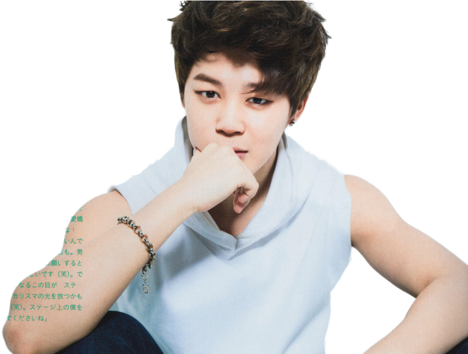 Jimin trầm tư Hình nền