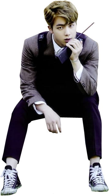 Jimin tư thế trầm tư Hình nền
