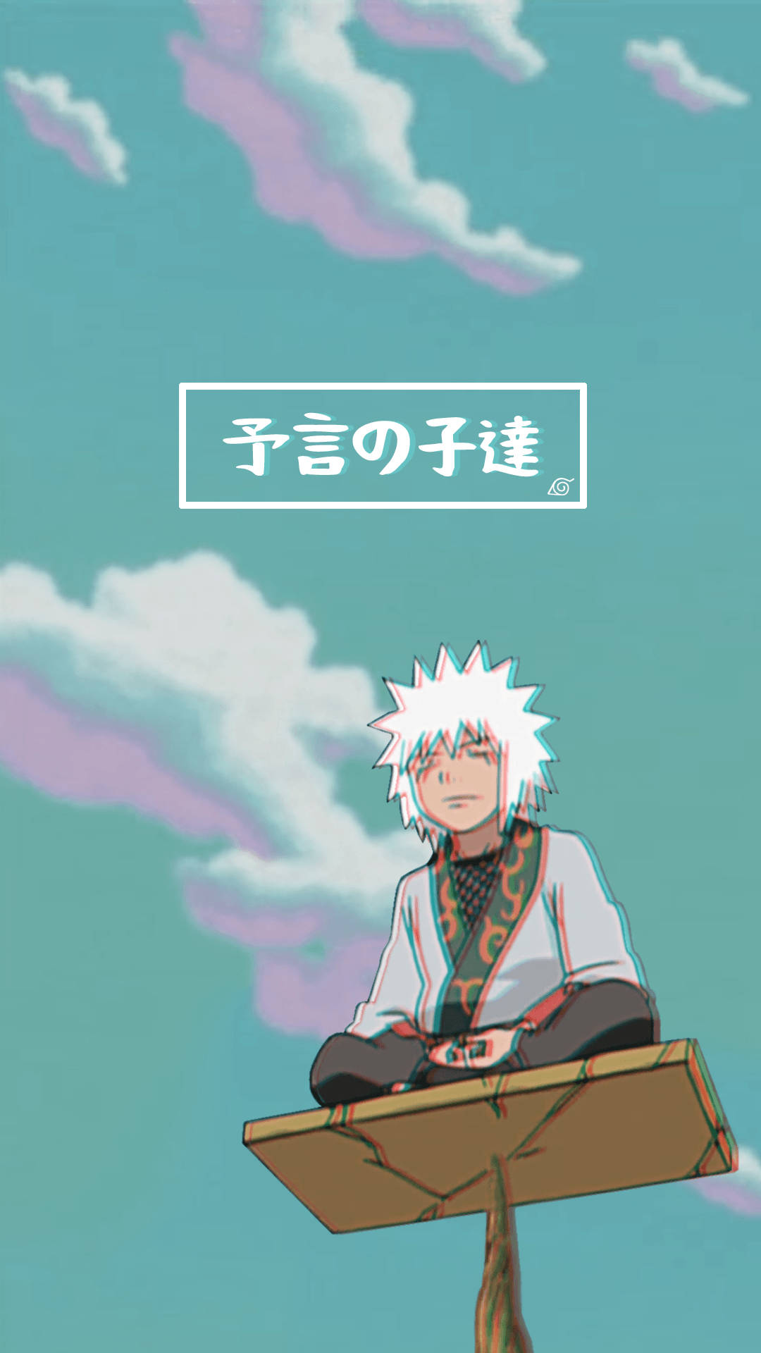 Jiraiya huấn luyện Naruto phong cách thẩm mỹ Hình nền
