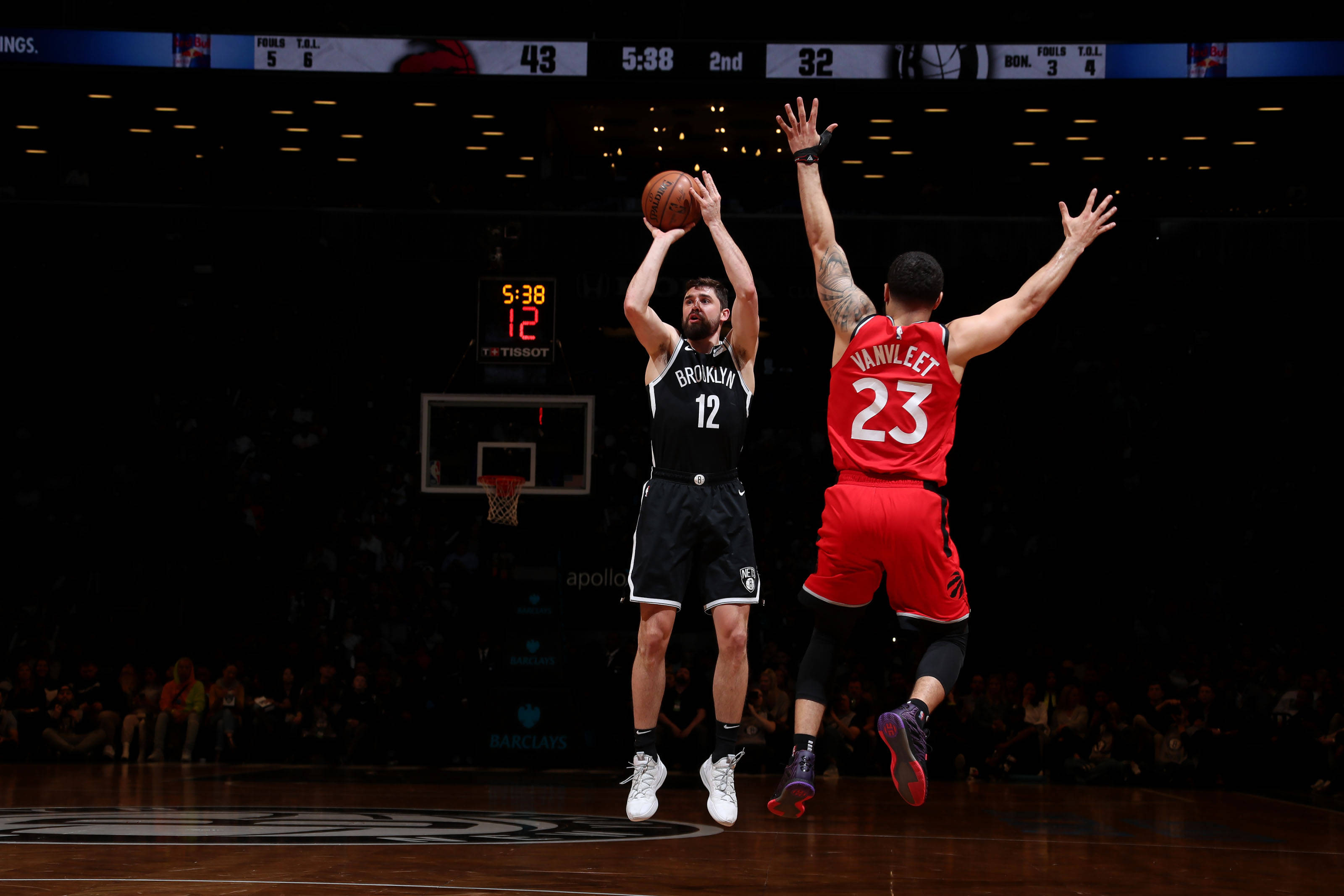 Joe Harris đối đầu Vanvleet Hình nền