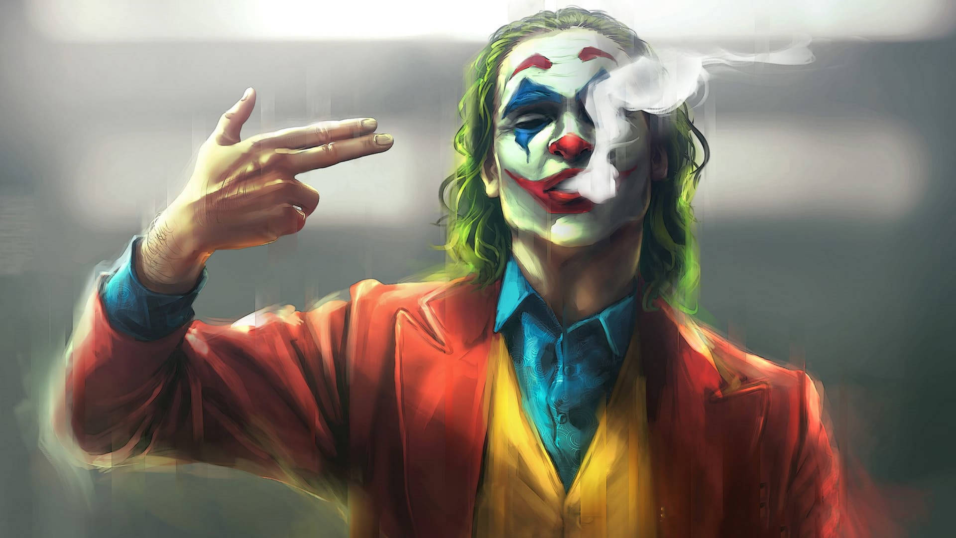 Joker 2019 Hút Thuốc Tranh Vẽ Hình nền