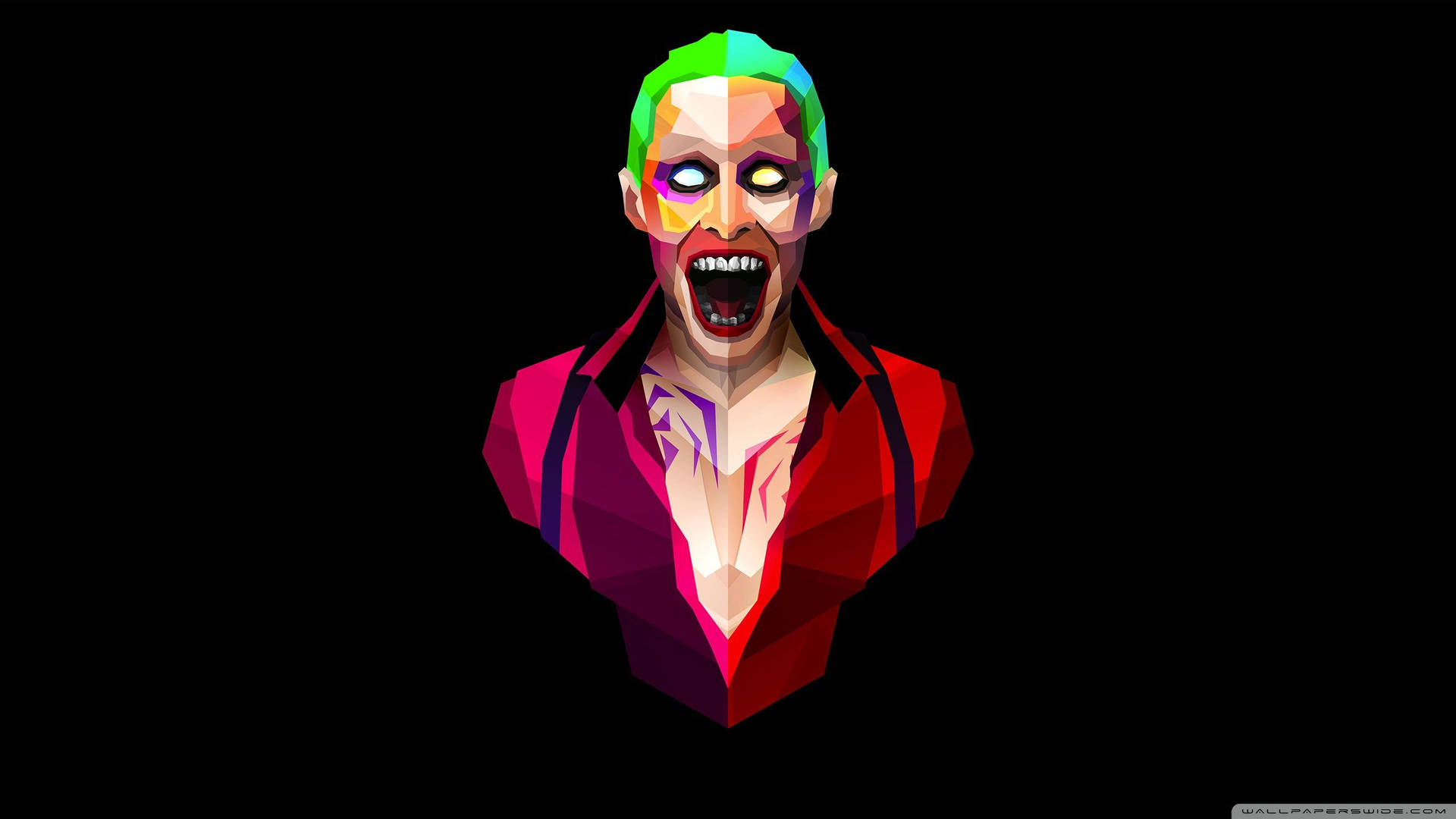 Hình nền Joker Biệt đội cảm tử hình học